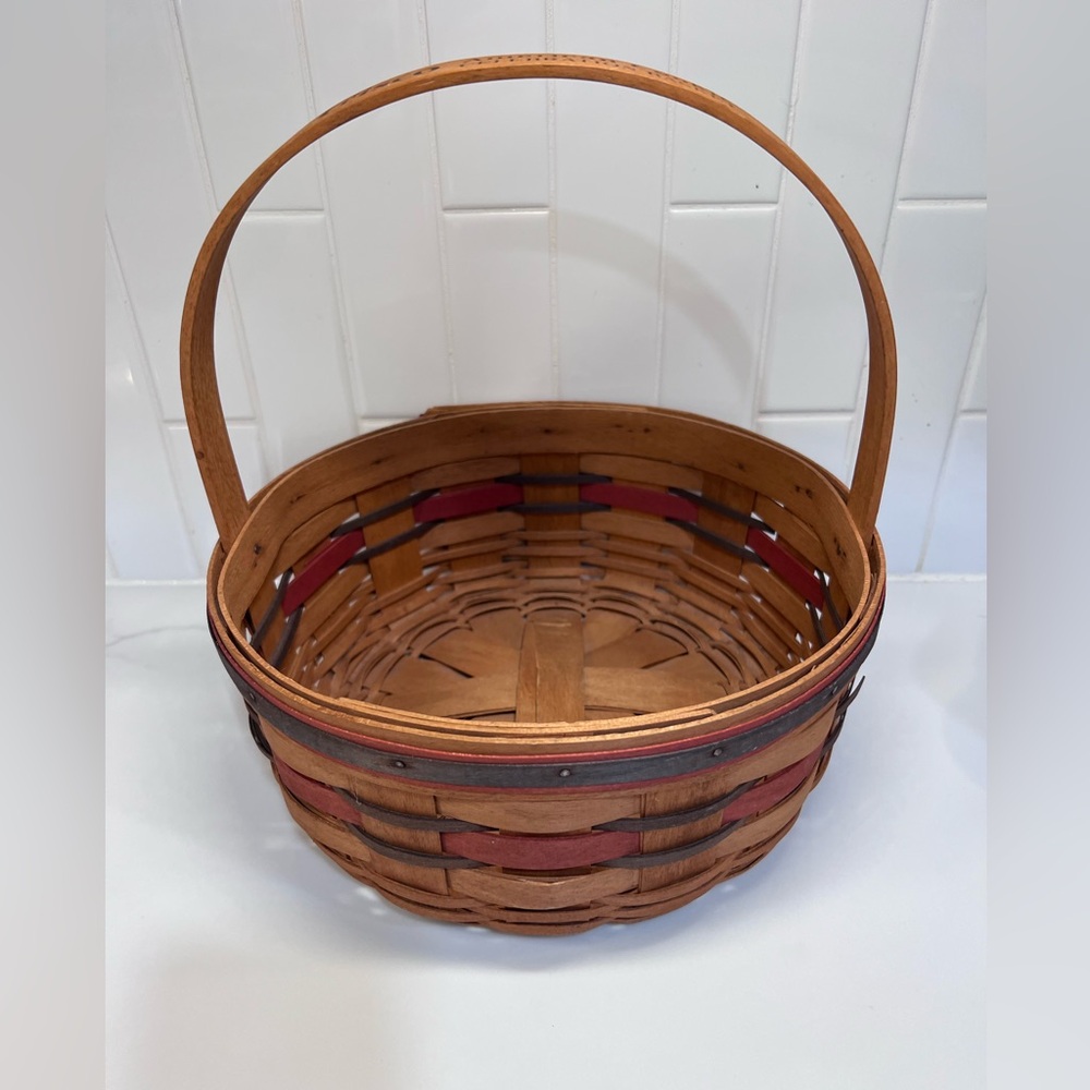 Longaberger Crisco American Cookie Celebration Basket Vintage 1992